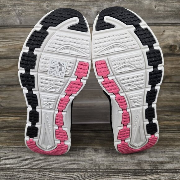 NEW Skechers Relaxed Stretch Fit D'Lux Walker Memory Foam Gray Shoes Women's 8 - Picture 8 of 9